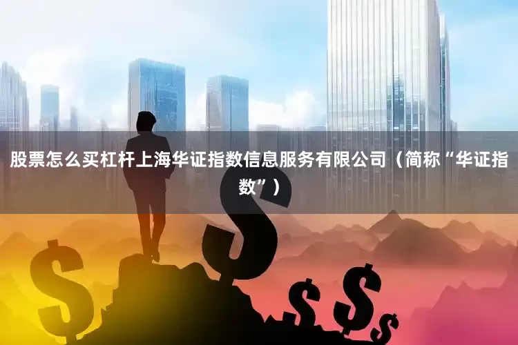 股票怎么买杠杆上海华证指数信息服务有限公司（简称“华证指数”）