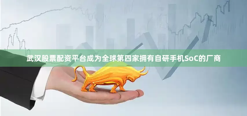 武汉股票配资平台成为全球第四家拥有自研手机SoC的厂商